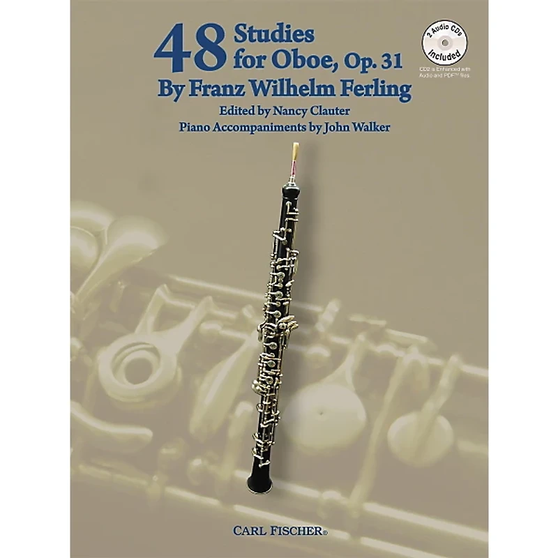 Carl Fischer 48 Studies For Oboe Book/CD