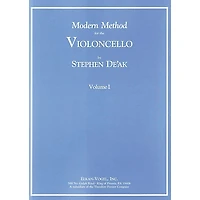 Carl Fischer Modern Method For The Violoncello