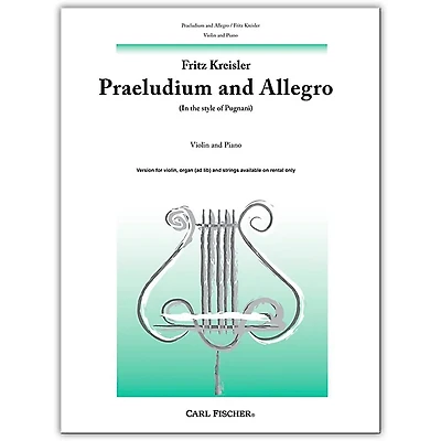 Carl Fischer Praeludium and Allegro