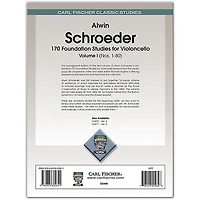 Carl Fischer 170 Foundation Studies Book 1