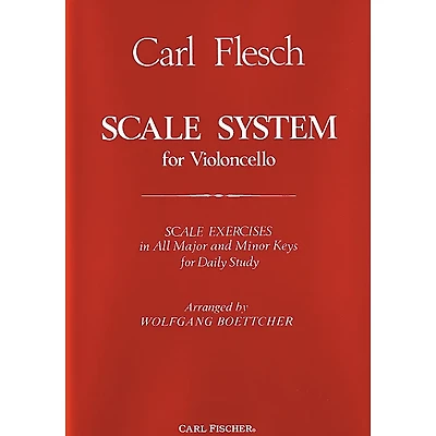 Carl Fischer Scale System For Violoncello
