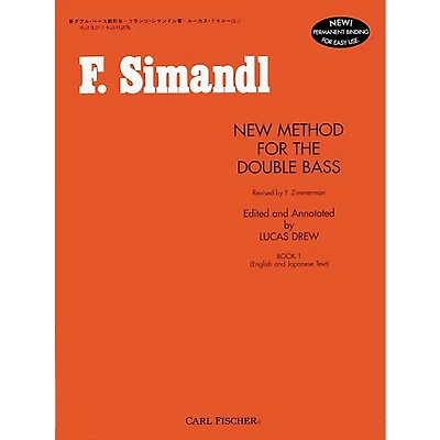 Carl Fischer New Method For The Double Bass Book