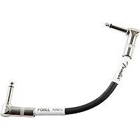 Fender Performance Series Instrument Cable Black 6-inch Patch
