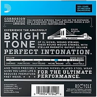 D'Addario EXL125 Super Light Top/Regular Bottom Electric Guitar Strings 10-Pack