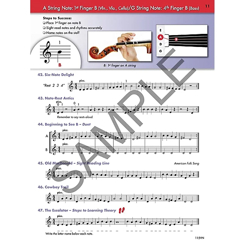 KJOS String Basics Book 1 for Violin