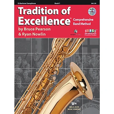 KJOS Tradition Of Excellence Book 1 for Bari Sax