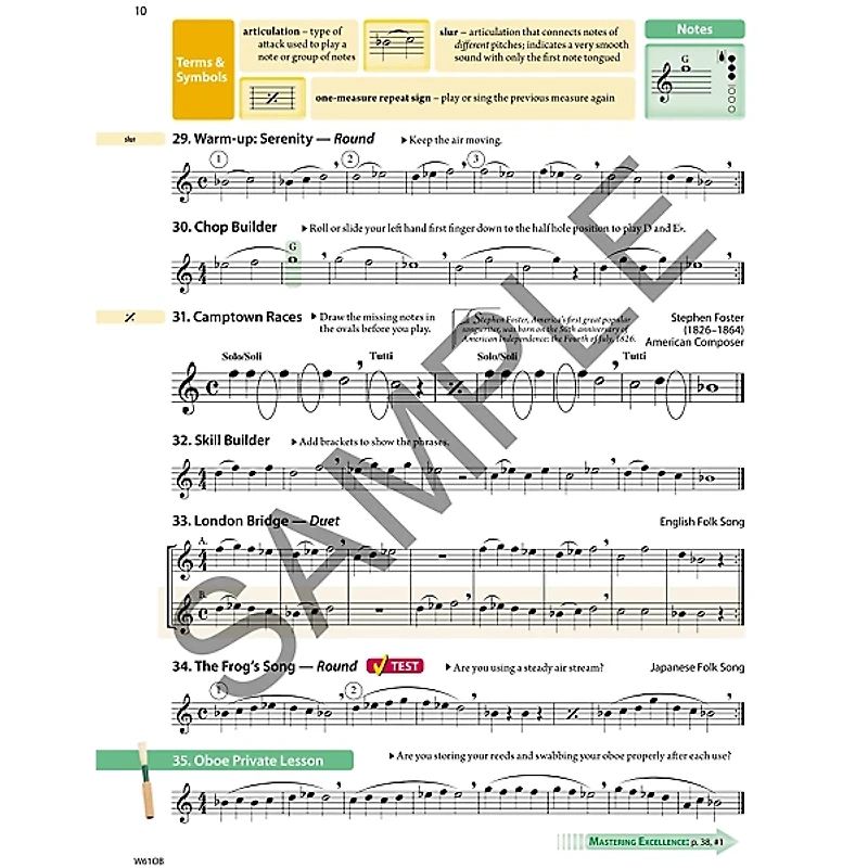 KJOS Tradition Of Excellence Book 1 for Oboe