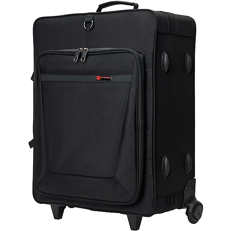 Protec IP301QWL iPAC Quad Trumpet Case with Wheels IP301QWL Black