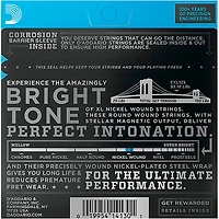 D'Addario EXL125 Super Light Top/Regular Bottom Electric Guitar Strings