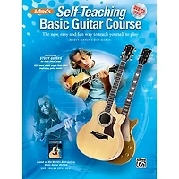 Alfred Alfred's Self-Teaching Basic Guitar Course Book, CD & DVD