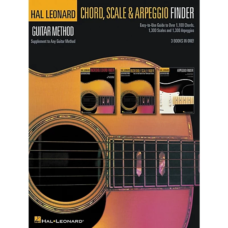 Hal Leonard Guitar Chord Scale & Arpeggio Finder