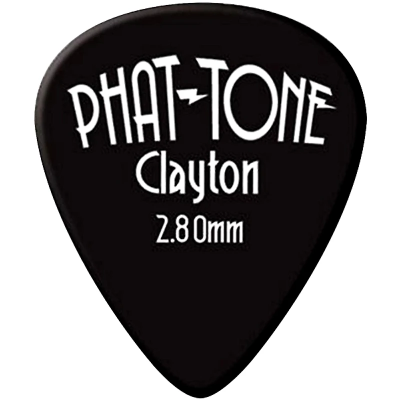 Clayton Phat-Tone Standard Rubber Picks 3-Picks