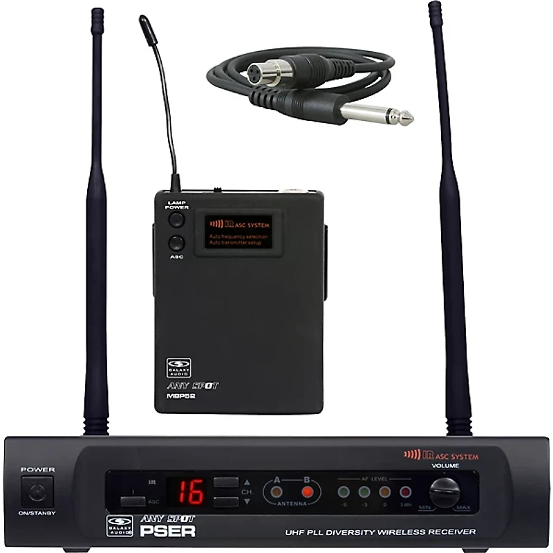 Galaxy Audio PSE Guitar System, Frequency D 584-607mHz D