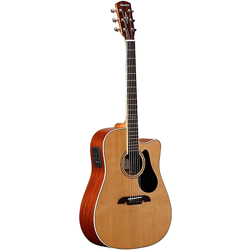 Alvarez Artist Series AD60CE Dreadnought Acoustic-Electric Guitar Natural