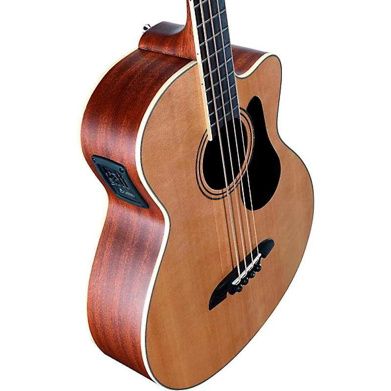 Alvarez Artist Series AB60CE Acoustic-Electric Bass Guitar Natural