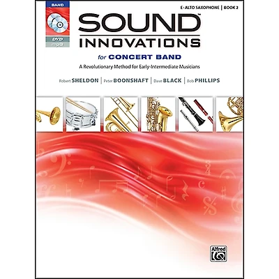 Alfred Sound Innovations for Concert Band Book 2 E-Flat Alto Saxophone Book