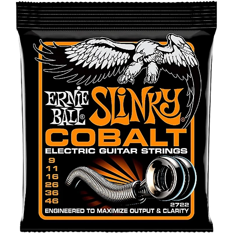 Ernie Ball 2722 Cobalt Hybrid Slinky Electric Guitar Strings