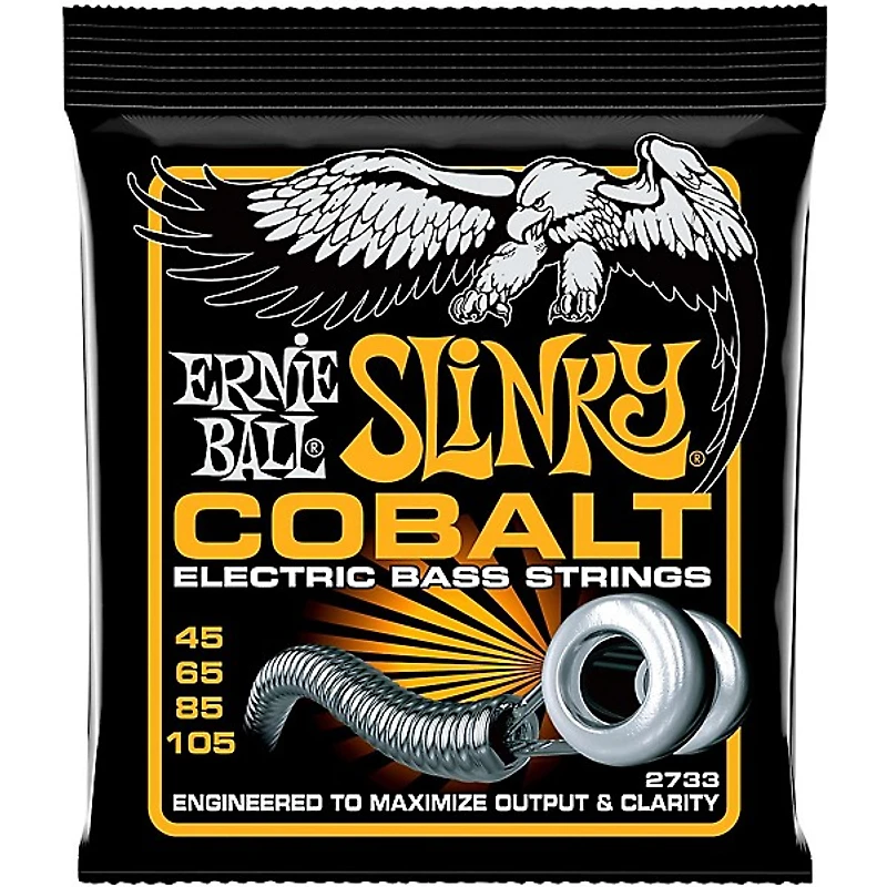 Ernie Ball 2733 Cobalt Hybrid Slinky Electric Bass Strings