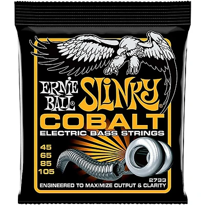Ernie Ball 2733 Cobalt Hybrid Slinky Electric Bass Strings