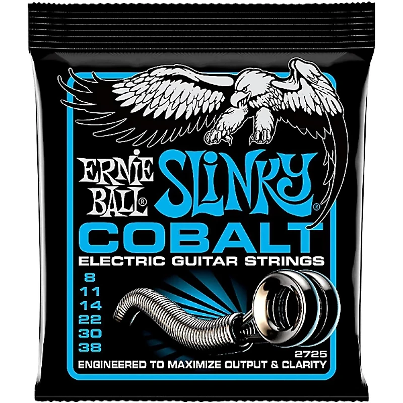 Ernie Ball 2725 Cobalt Extra Slinky Electric Guitar Strings