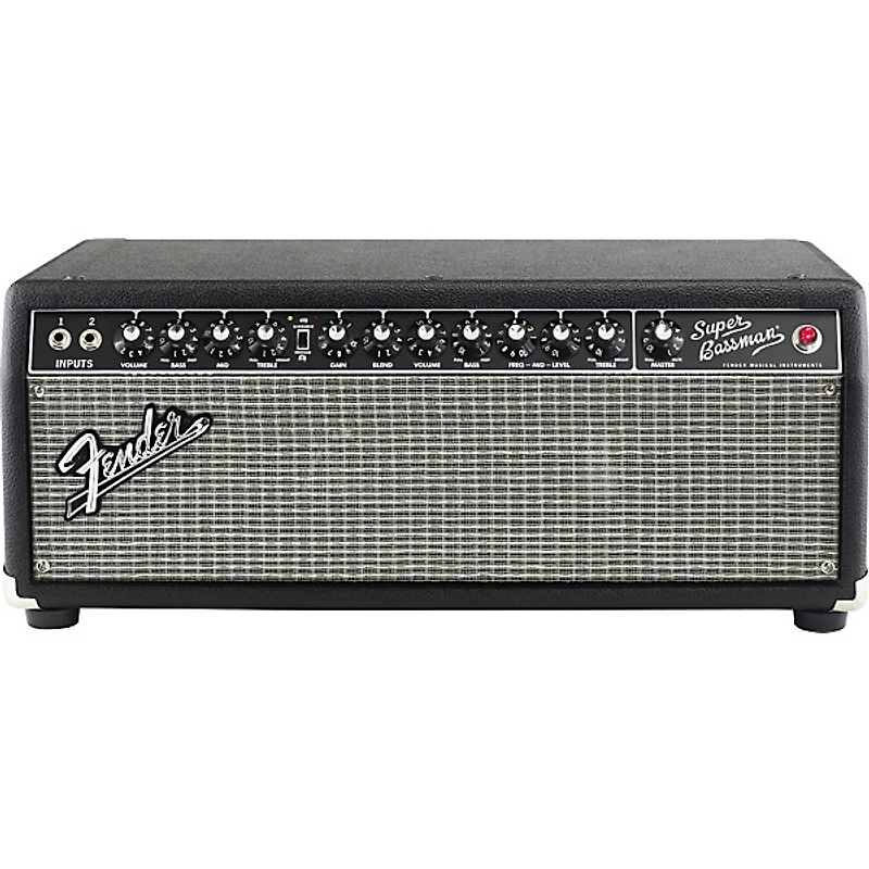 Fender Super Bassman Pro 300W Tube Bass Amp Head Black