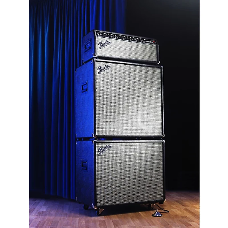 Fender Bassman Pro 410 4x10 Neo Bass Speaker Cabinet Black