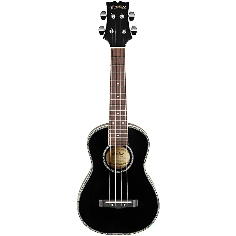 Mitchell MU75BK Concert Ukulele Black