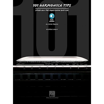 Hal Leonard 101 Harmonica Tips - Stuff All The Pros Know And Use (Book/Online Audio)