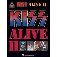 Hal Leonard Kiss - Alive II Guitar Tab Songbook