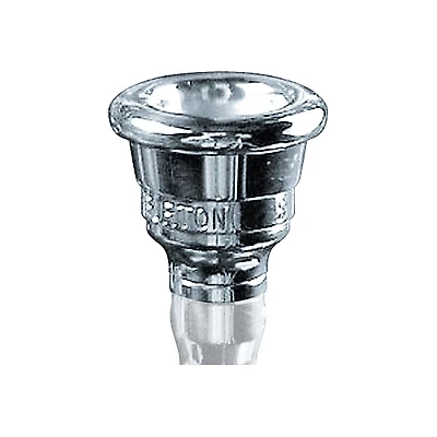 Warburton Size 1 Anchor Grip Series Trumpet and Cornet Mouthpiece Top in Silver 1D Anchor Grip