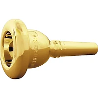 Bach Standard Series Small Shank Trombone Mouthpiece in Gold