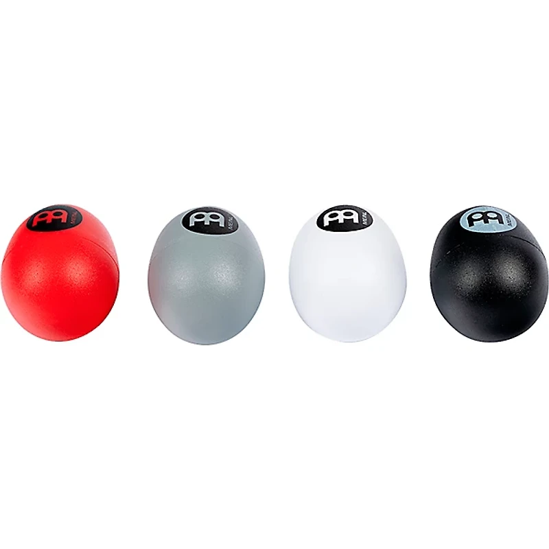 MEINL 4-Piece Egg Shaker Set with Soft to Extra Loud Volumes