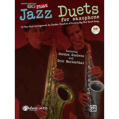 Alfred Gordon Goodwin's Big Phat Jazz Saxophone Duets Book & CD