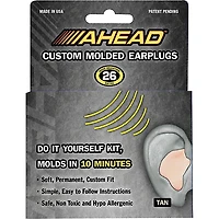 Ahead Custom Molded Earplugs Tan