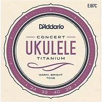 D'Addario EJ87C Titanium Concert Ukulele Strings