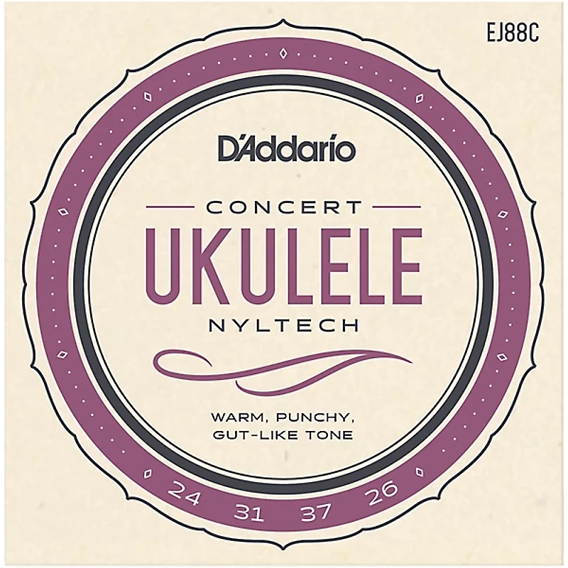D'Addario EJ88C Nyltech Concert Ukulele Strings