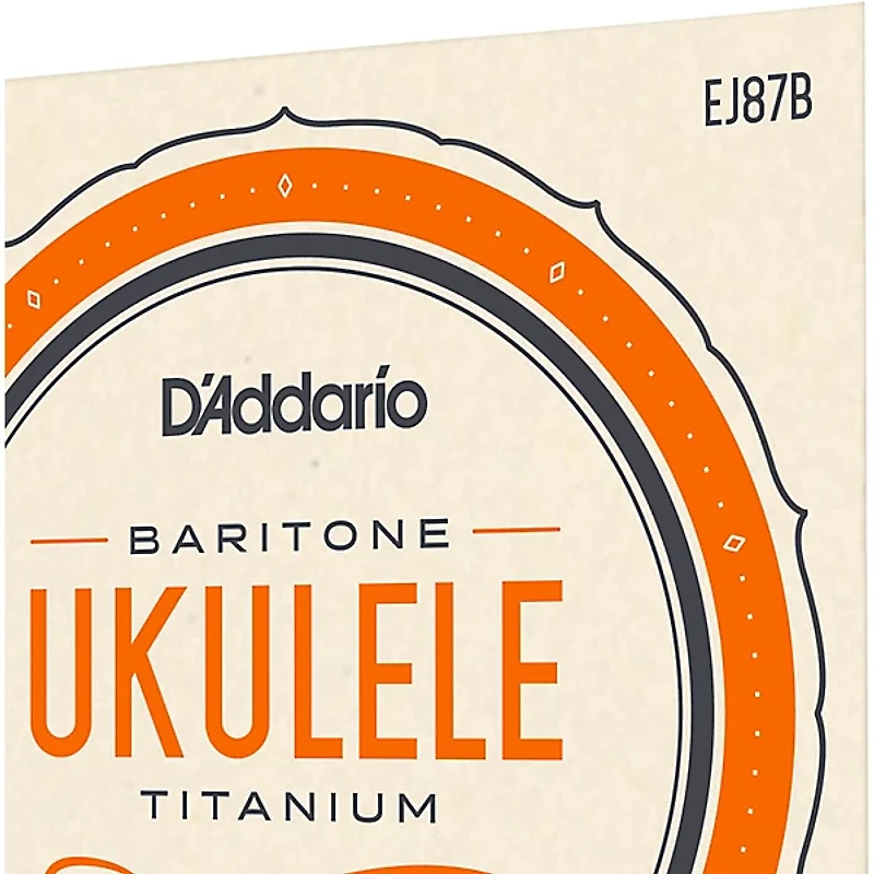 D'Addario EJ87B Titanium Baritone Ukulele Strings