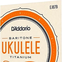 D'Addario EJ87B Titanium Baritone Ukulele Strings