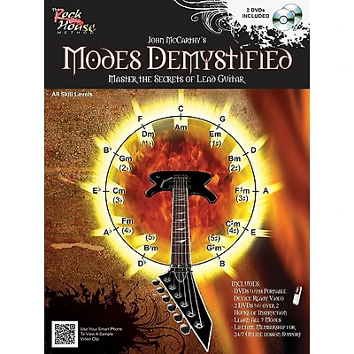 Rock House Modes Demystified Book/2 DVD Pack