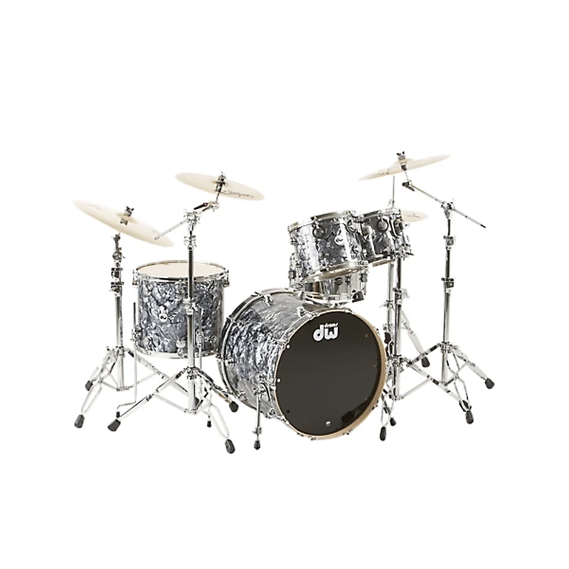 DW SSC Collectors Series 4-Piece Finish Ply Shell Pack With 22" Bass Drum