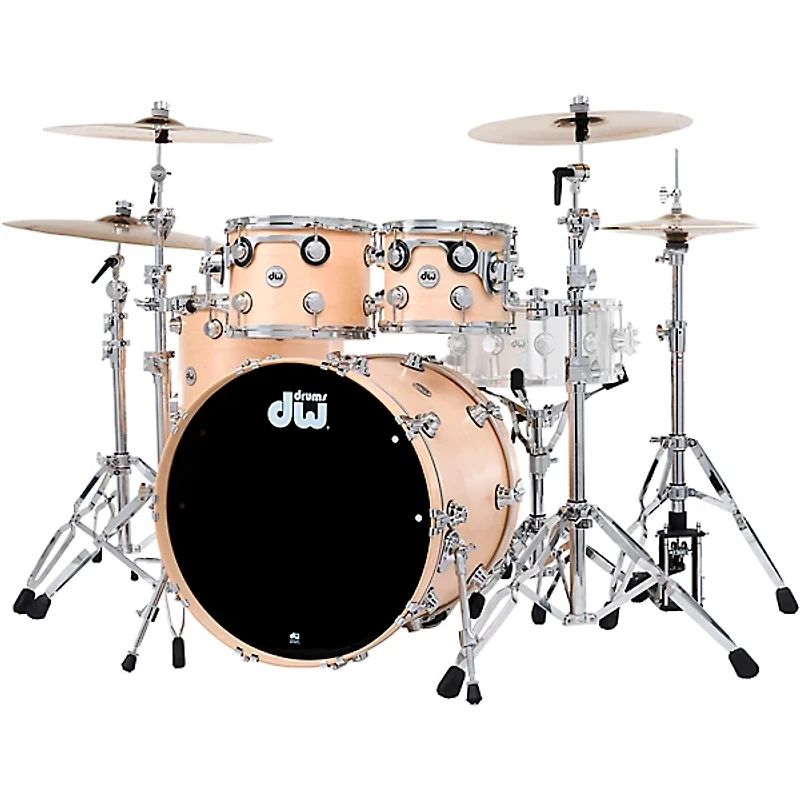 DW SSC Collectors Series 4-Piece Finish Ply Shell Pack With 22" Bass Drum