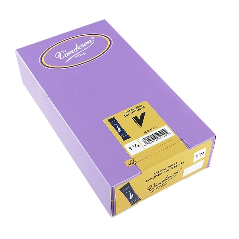 Vandoren Alto Sax Traditional Reed Box of 50