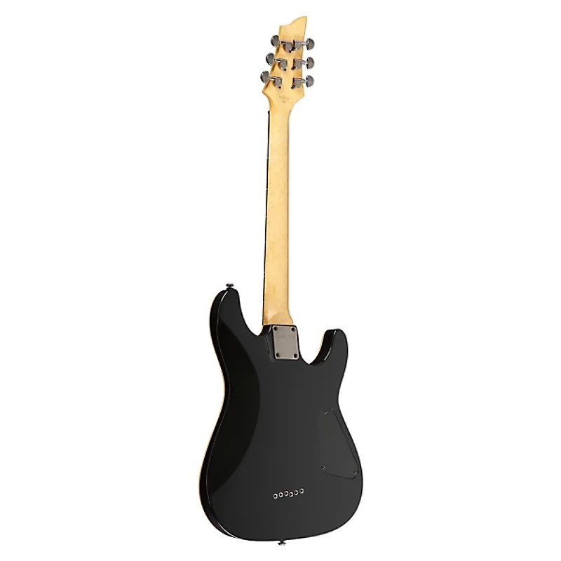 Schecter Guitar Research Omen-6 Left-Handed Electric Guitar Black