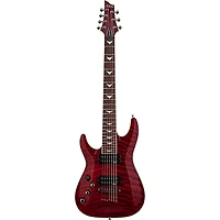Schecter Guitar Research Omen Extreme-7 Left-Handed Electric Guitar Black Cherry