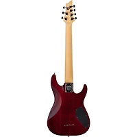 Schecter Guitar Research Omen Extreme-7 Left-Handed Electric Guitar Black Cherry