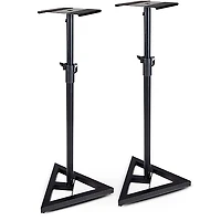 Proline PL6000P Adjustable Studio Monitor Stand Pair - Black