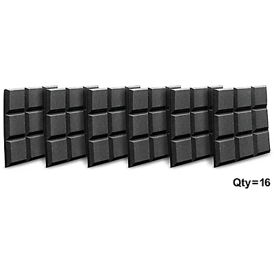 Auralex SonoFlat 2'x2'x2" Grid Panels 16-Pack