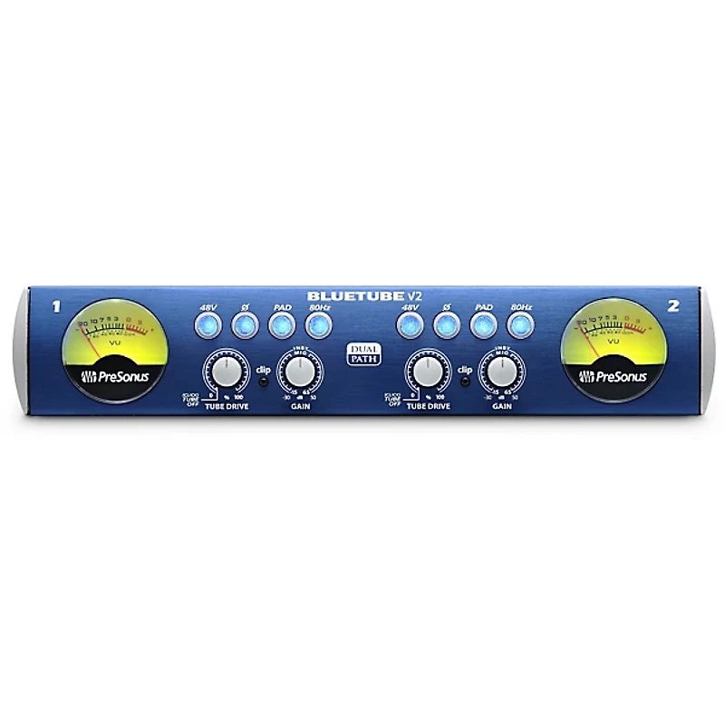 PreSonus BlueTube DP V2 2-Channel Mic/Instrument Tube Preamp