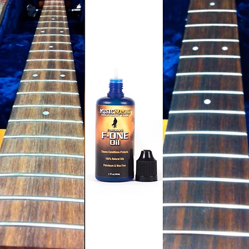 Music Nomad Fretboard F-ONE Oil - Cleaner & Conditioner - 2 oz.