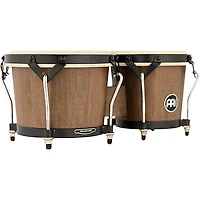 MEINL Headliner Traditional Designer Series Wood Bongos Walnut Brown 6.75 in. x 8 in.